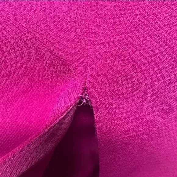 Xscape One Shoulder Evening Gown Pink Size 2 - Picture 16 of 16